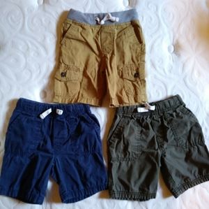 Boys size 3t shorts carters, cat and jack